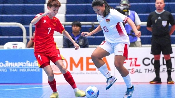 Đội tuyển futsal Việt Nam giành chiến thắng thuyết phục trước Indonesia. (Ảnh: VFF)