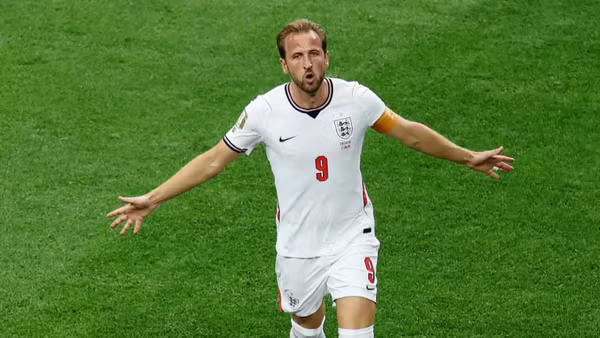 Harry Kane ăn mừng bàn thắng vào lưới Croatia. (Ảnh: FIFA)
