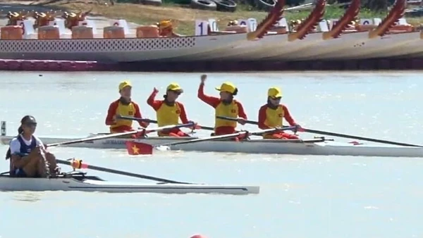 Bộ tứ Lê Thị Hiền, Dư Thị Bông, Hà Thị Vui, Phạm Thị Ngọc Anh mang về Huy chương Vàng môn Rowing, nội dung thuyền 4 nữ hạng nặng 1 mái chèo. 