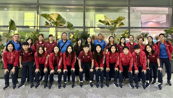 Bóng đá nữ Việt Nam khép lại hành trình SEA Games 33. (Ảnh: VFF)