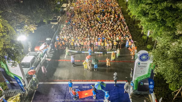 Standard Chartered Marathon Di sản Hà Nội tiếp tục khẳng định tầm vóc của một giải chạy di sản quy mô. (Ảnh: BTC)