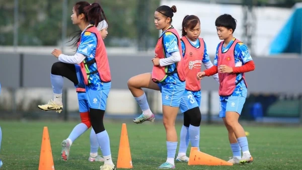 Đội tuyển nữ Việt Nam hướng tới Vòng chung kết bóng đá nữ châu Á 2026. (Ảnh: VFF)