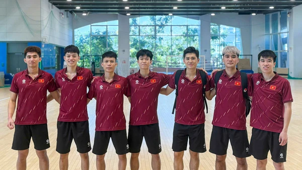 Các cầu thủ trẻ của đội tuyển futsal Việt Nam được kỳ vọng sẽ phát huy tốt khả năng để hướng tới Vòng loại futsal châu Á 2026. (Ảnh: VFF)