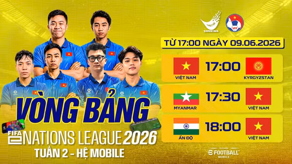 Lịch thi đấu của đội tuyển eFootball Việt Nam. 