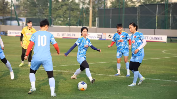 Đội tuyển nữ Việt Nam hướng tới mục tiêu lớn trong năm 2026. (Ảnh: VFF)