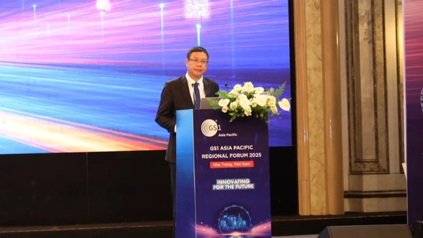  Thứ trưởng Khoa học và Công nghệ Lê Xuân Định phát biểu khai mạc Diễn đàn.