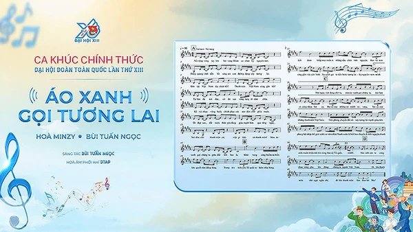 Ca khúc "Áo xanh gọi tương lai".