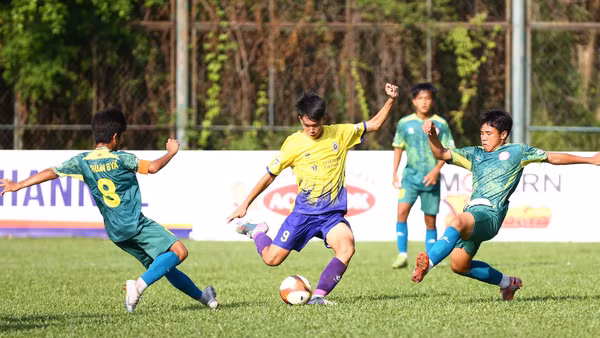 Hà Nội I giành chiến thắng đậm đà 7-0 trước Đắk Lắk. (Ảnh: VFF)