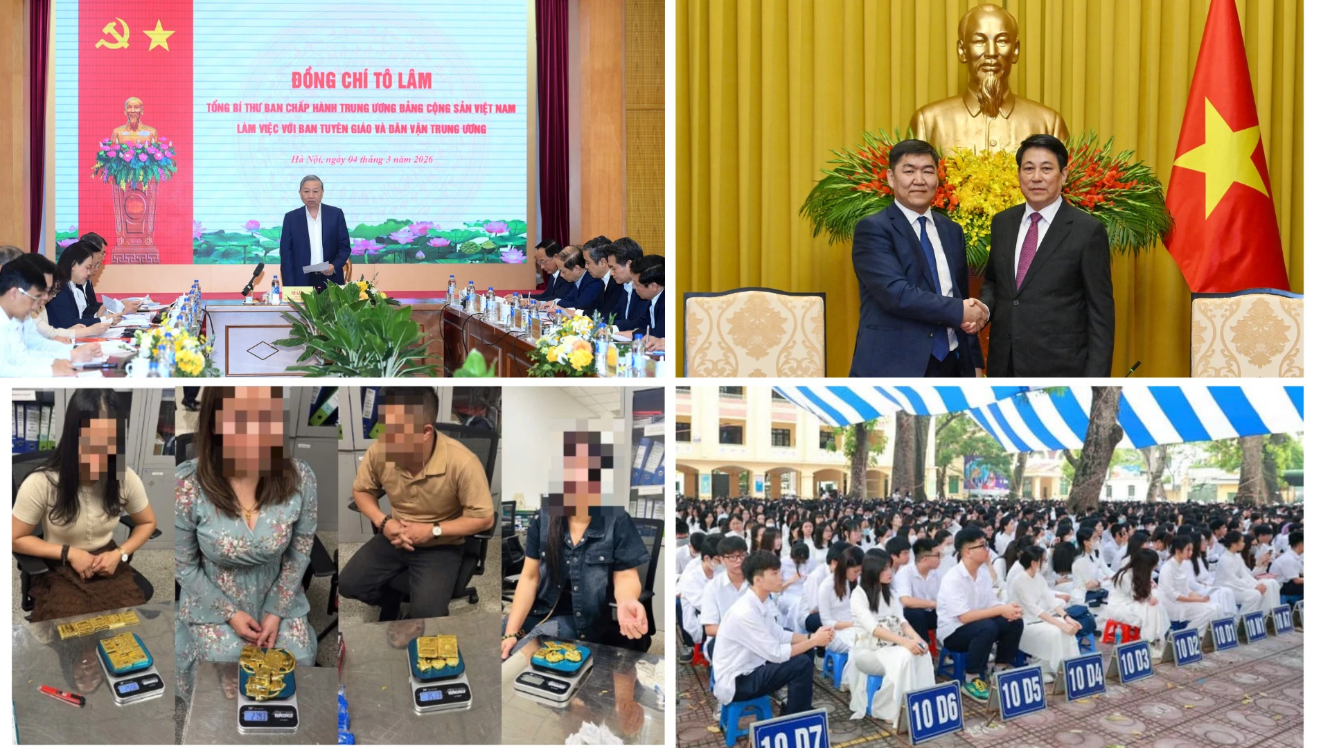 Tổng Bí thư Tô Lâm làm việc về quy định công tác chính trị, tư tưởng trong Đảng