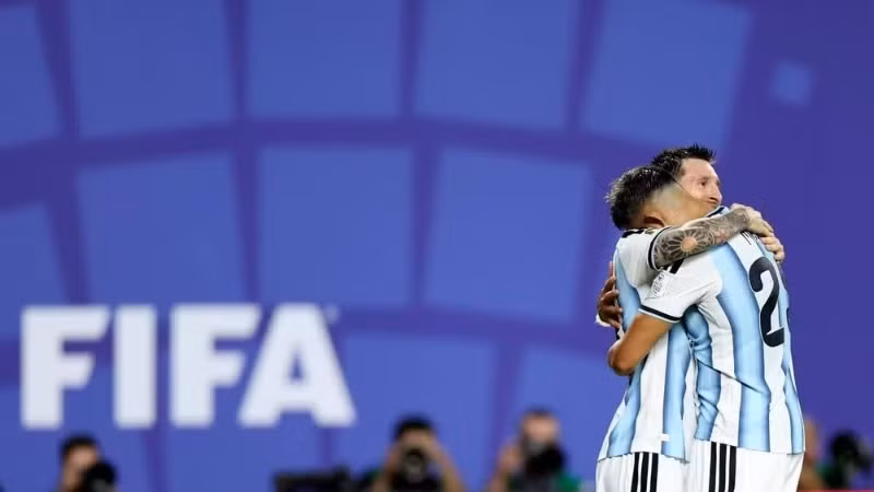 Lionel Messi đang có một kỳ World Cup bùng cháy. (Ảnh: THX/TTXVN) 