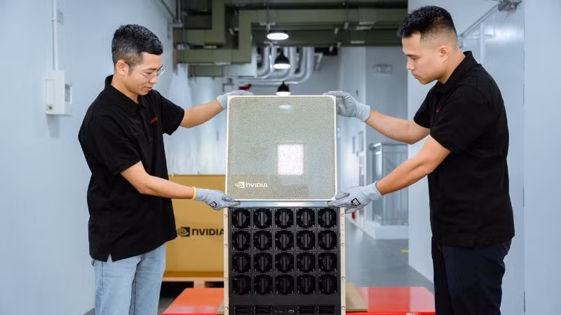 Viettel đang vận hành hệ thống NVIDIA DGX B200 - nền tảng tính toán hiệu năng cao bậc nhất thế giới hiện nay. 