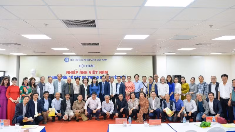 Hội thảo quy tụ các nhà quản lý, chuyên gia, nhiếp ảnh gia trên cả nước.