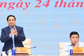 Thủ tướng Phạm Minh Chính dự và chủ trì phiên họp Ban Chỉ đạo của Chính phủ về phát triển khoa học-công nghệ và đổi mới sáng tạo, chuyển đổi số và Đề án 06.
