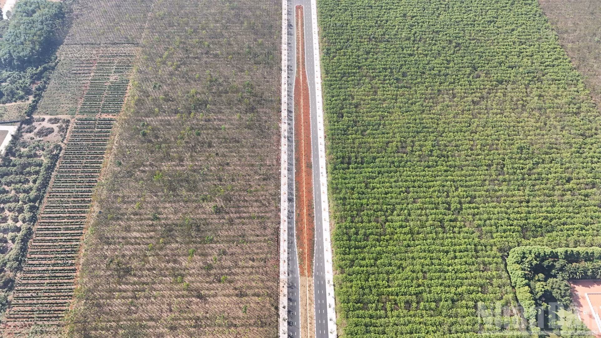 Đường Vành đai 1 Long Khánh được thông xe kỹ thuật sau hơn 1 năm thi công.