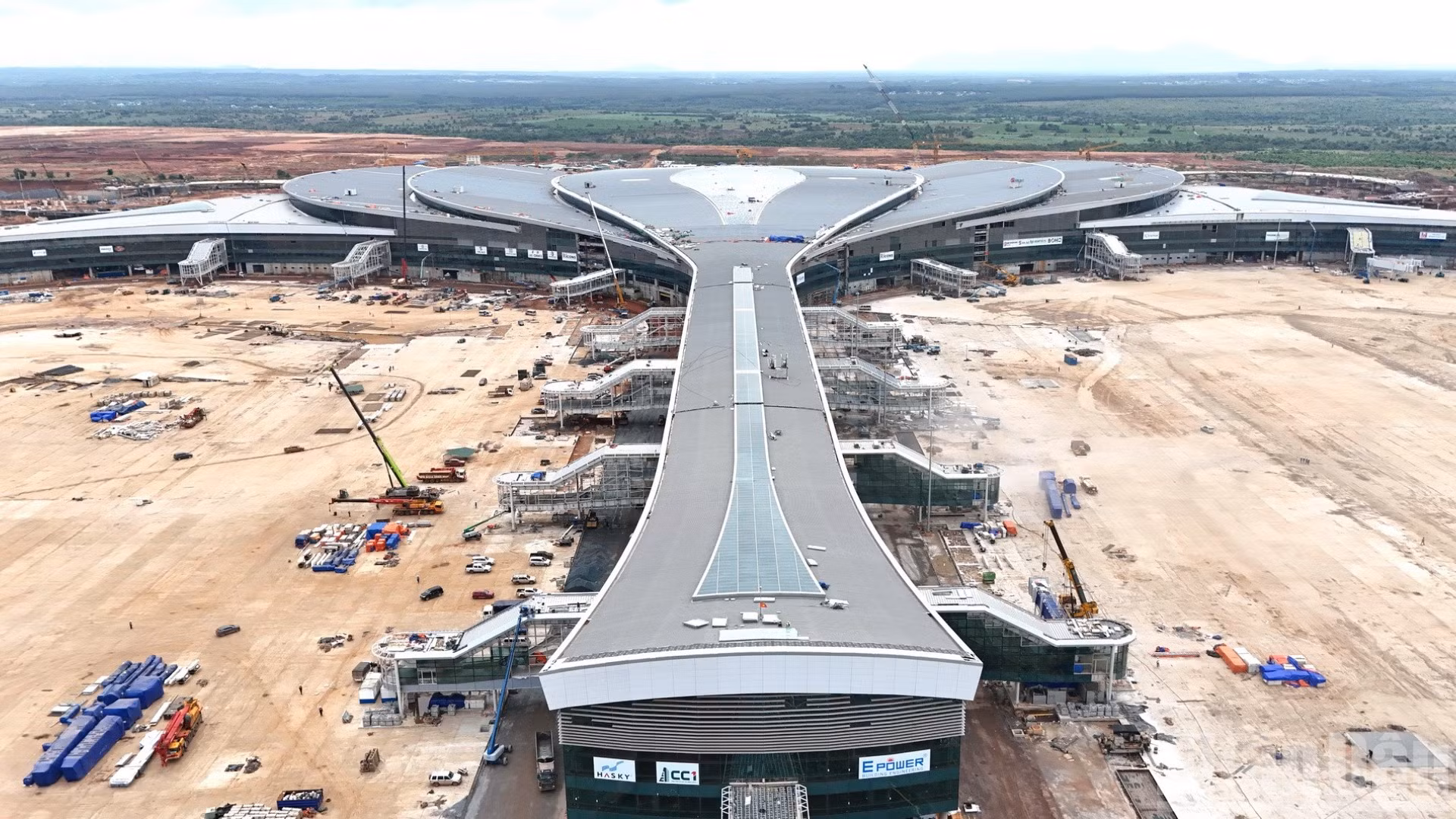 Sân bay quốc tế Long Thành sẽ hoàn thành trong vài tháng tới.