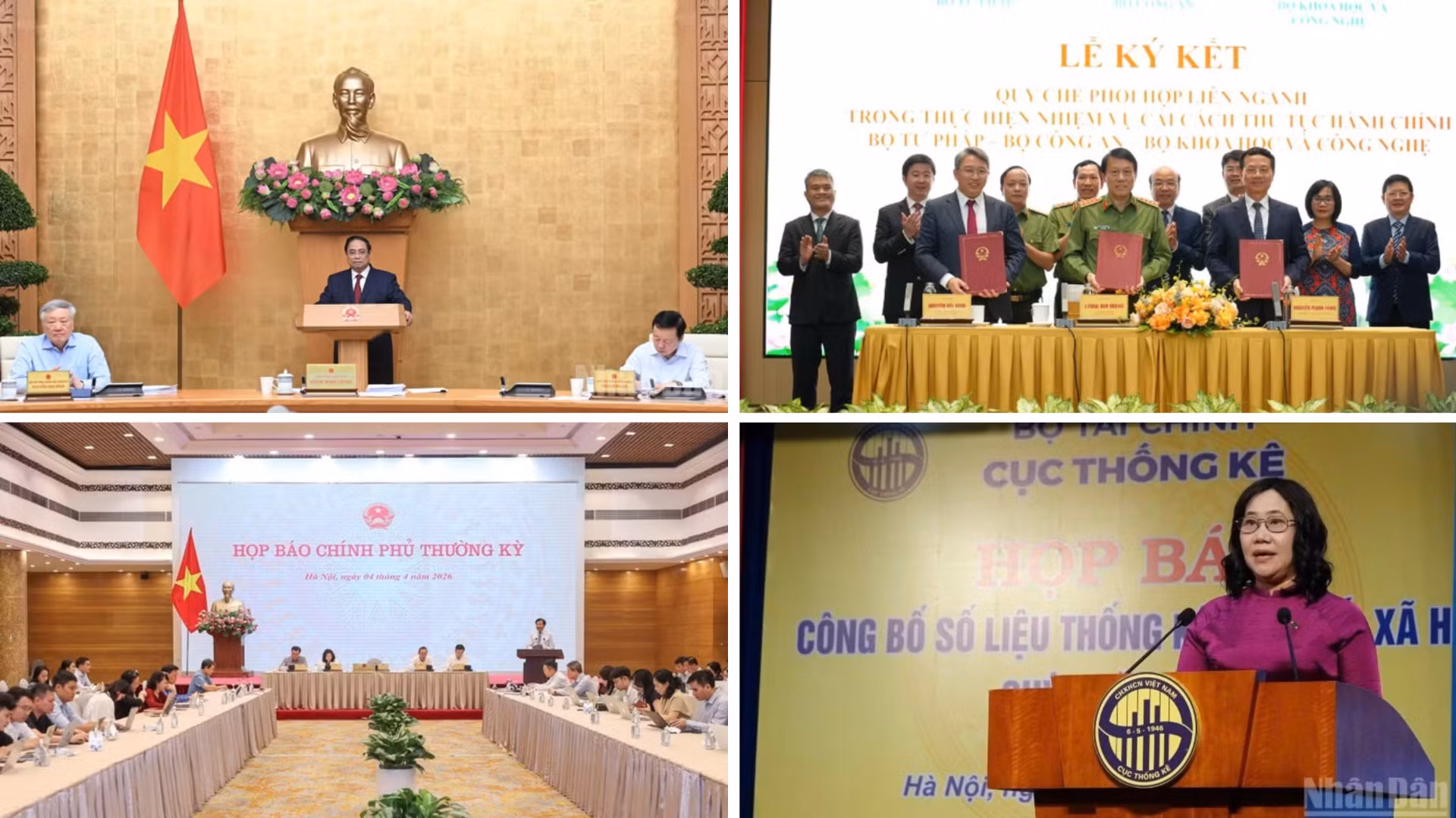 Tin nổi bật ngày 4/4: Thủ tướng chủ trì Hội nghị trực tuyến Chính phủ với địa phương; GDP quý I/2026 ước tăng 7,83%