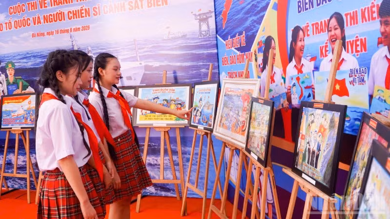 Cuộc thi “Em yêu biển, đảo quê hương” năm học 2025-2026 thu hút hơn 90 nghìn học sinh của 188 trường trung học cơ sở thuộc 44 xã, phường ven biển tham gia.