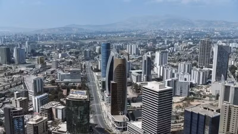 Quang cảnh thành phố Addis Ababa, Ethiopia. (Ảnh minh họa: TÂN HOA XÃ)