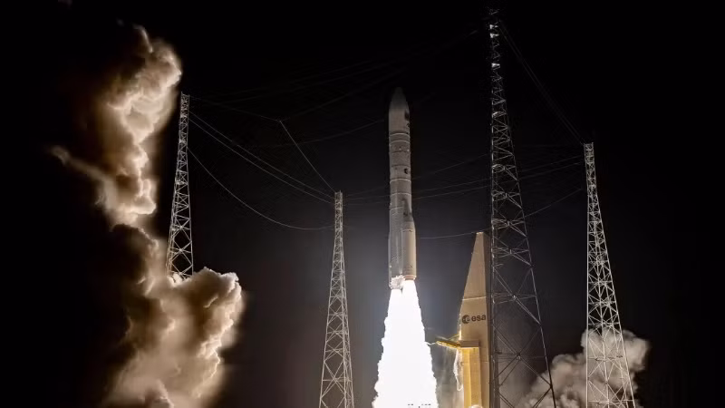 Tên lửa Ariane 6 phóng hai vệ tinh dẫn đường Galileo vào ngày 17/12. (Nguồn: Space News)