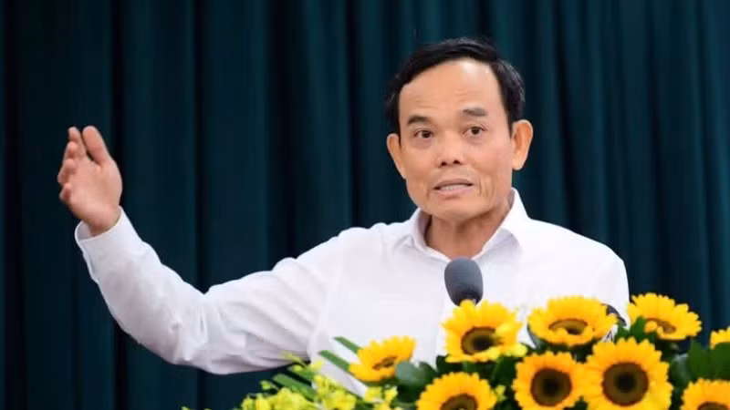 Đồng chí Trần Lưu Quang, Ủy viên Bộ Chính trị, Bí thư Thành ủy Thành phố Hồ Chí Minh. (Ảnh: Hữu Duyên/TTXVN)