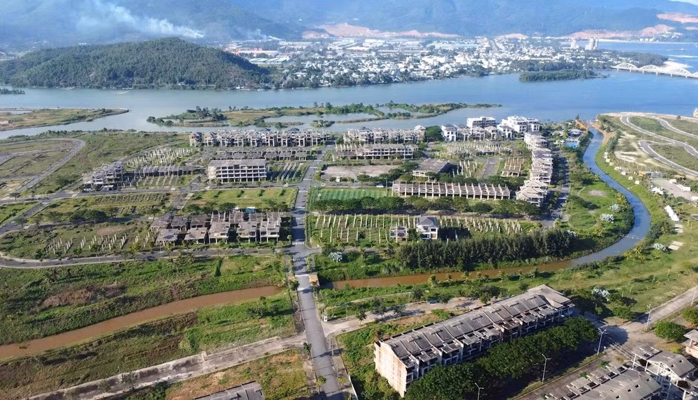Một góc Dự án Khu đô thị sinh thái Golden Hills. (Ảnh: ANH ĐÀO)