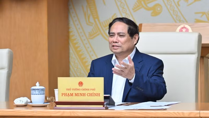 Thủ tướng Chính phủ Phạm Minh Chính. (Ảnh: TRẦN HẢI)