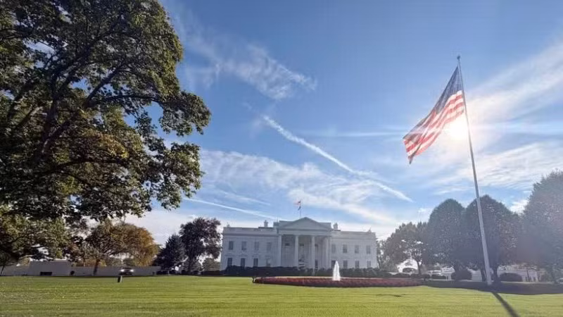 Nhà trắng tại thủ đô Washington D.C của Mỹ. (Ảnh: Ngọc Quang/TTXVN)