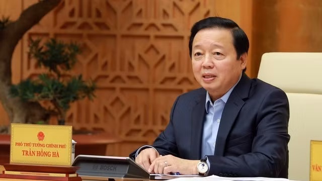 Phó Thủ tướng Trần Hồng Hà. (Ảnh: VGP)