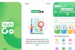 MultiGo hỗ trợ người dùng tìm kiếm hành trình tối ưu trong lộ trình di chuyển kết hợp giữa xe buýt, hệ thống đường sắt đô thị (metro), xe đạp công cộng. (Ảnh: QUÝ HIỀN)