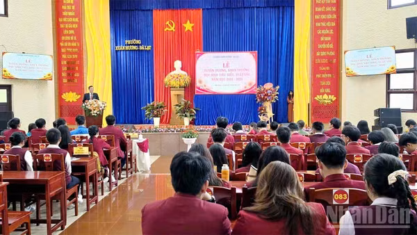 Quang cảnh buổi lễ. Ảnh: CTV