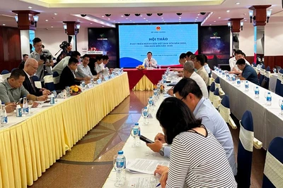 Một góc quang cảnh hội thảo.