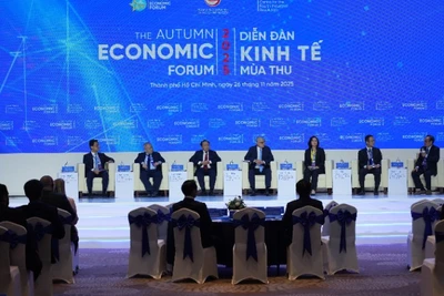 Quang cảnh một buổi đối thoại tại Diễn đàn Kinh tế mùa thu năm 2025. (Ảnh minh họa)