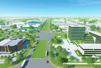 Một góc Khu công nghiệp Amata City Long Thành. (Ảnh: CTV)