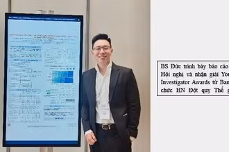 Bác sĩ Chiêm Nguyên Đức, Bệnh viện Nhân dân 115. (Ảnh: Bệnh viện cung cấp)