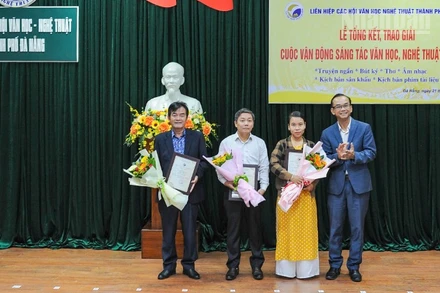 Các tác giả có tác phẩm Giải A tại Cuộc vận động sáng tác văn học, nghệ thuật năm 2025.