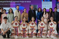 Lễ khai mạc Tuần lễ Văn hóa Việt Nam tại RUDN năm 2026 với chủ đề “Tinh hoa”. (Ảnh: XUÂN HƯNG)