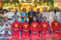 Bế mạc Lễ hội Văn hóa Việt Nam tại Moskva. (Ảnh: XUÂN HƯNG)