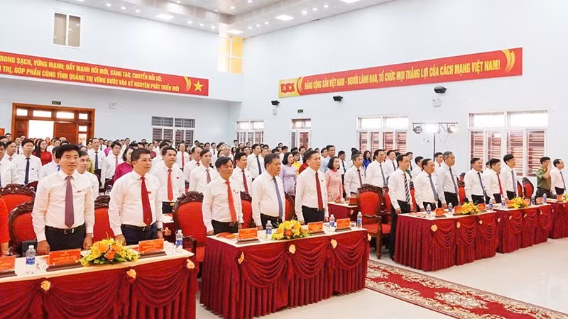 Đại biểu tham dự Đại hội.