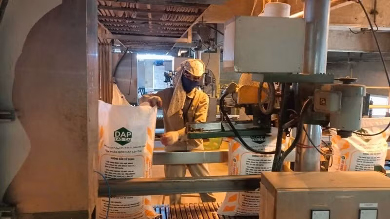 Sản xuất DAP tại Công ty cổ phần DAP số 2 - Vinachem.