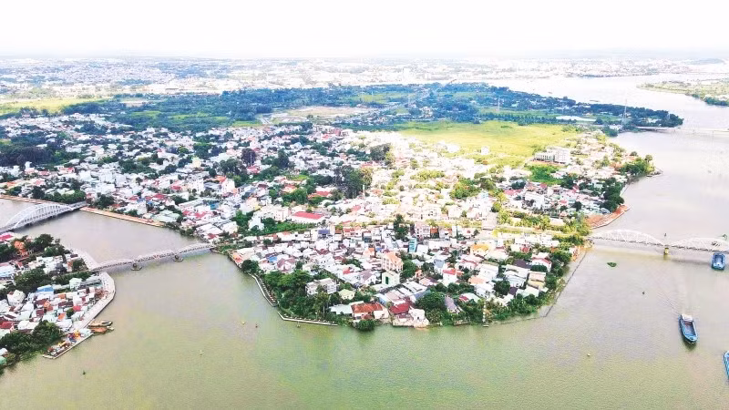 Một góc Cù lao Phố, phường Trấn Biên, tỉnh Đồng Nai.