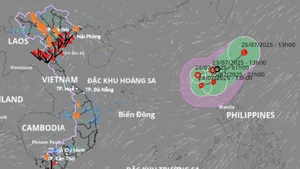(Ảnh: Hệ thống giám sát thiên tai Việt Nam)
