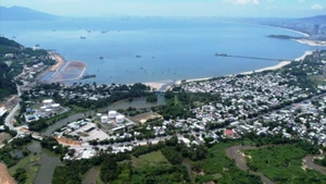 Khu Thương mại tự do Đà Nẵng được xây dựng tại 7 vị trí, trong ảnh là Vị trí 1 (100ha, phường Hòa Hiệp Bắc, quận Liên Chiểu): Khu logistics gắn với cảng có không gian tiếp cận trực tiếp với Cảng Liên Chiều và ga đường sắt Kim Liên. (ẢNH: ANH ĐÀO)