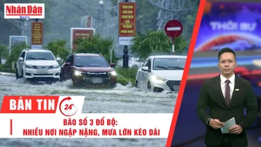 [Video] Thời sự 24h ngày 22/7/2025: Bão số 3 đổ bộ: Nhiều nơi ngập nặng, mưa lớn kéo dài 