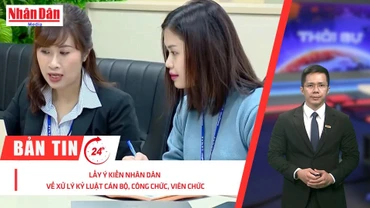 [Video] Thời sự 24h ngày 4/6/2025: Lấy ý kiến nhân dân về xử lý kỷ luật cán bộ, công chức, viên chức