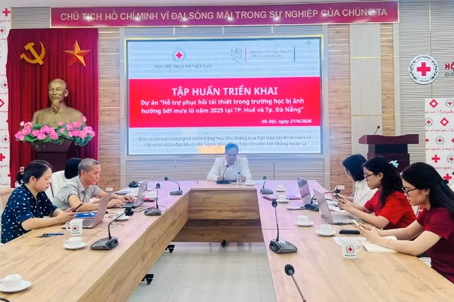 Toàn cảnh buổi tập huấn.