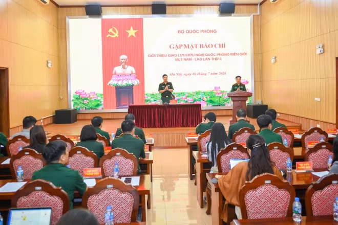 Toàn cảnh buổi gặp mặt báo chí. (Ảnh: THẾ ĐẠI)