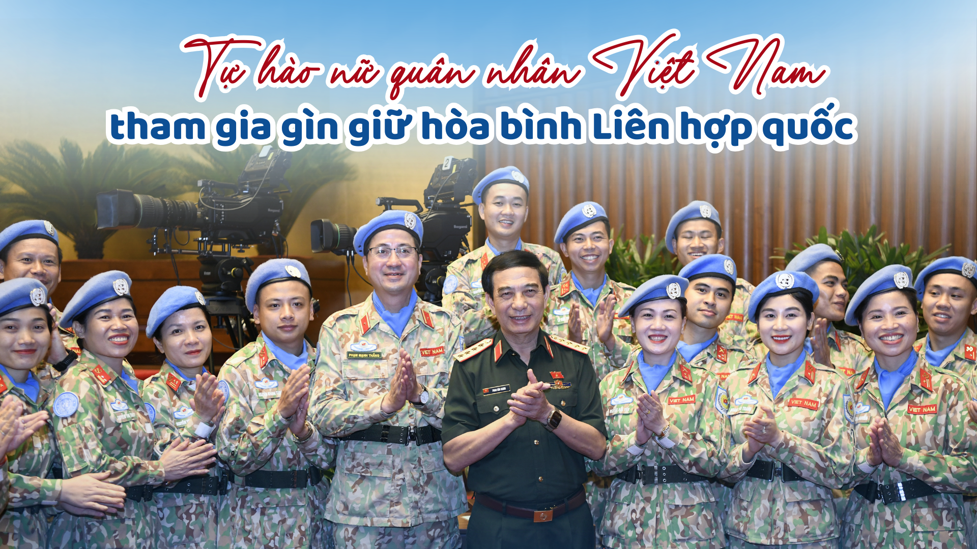 Tự hào nữ quân nhân Việt Nam tham gia gìn giữ hòa bình Liên hợp quốc