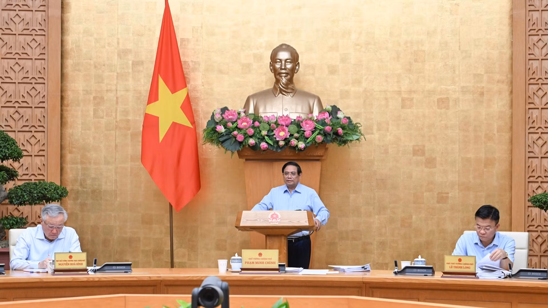 Thủ tướng Phạm Minh Chính chủ trì phiên họp Chính phủ thường kỳ tháng 7 trực tuyến với các tỉnh, thành phố trực thuộc Trung ương.