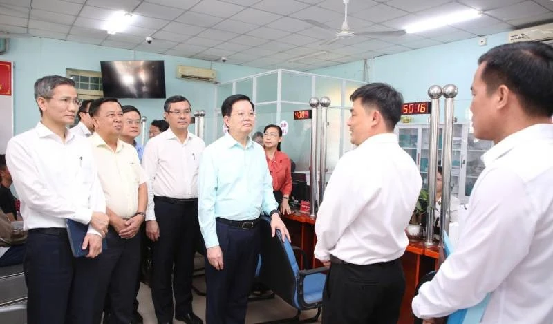 Phó Thủ tướng Mai Văn Chính khảo sát hiệu quả mô hình chính quyền 2 cấp tại Tây Ninh
