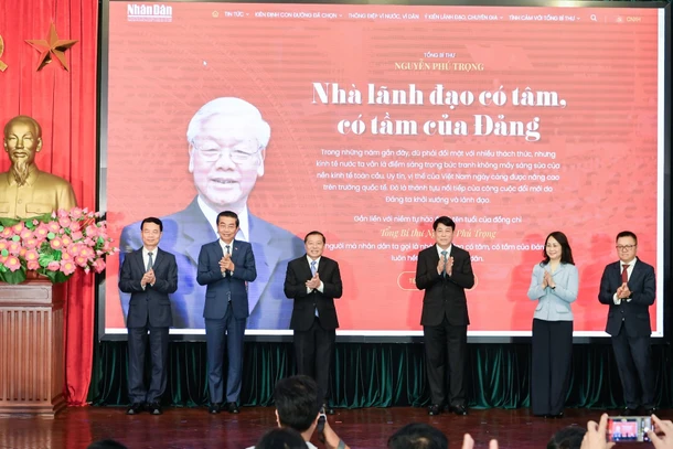 Khai trương Trang thông tin đặc biệt "Tổng Bí thư Nguyễn Phú Trọng - Nhà lãnh đạo có tâm, có tầm của Đảng"